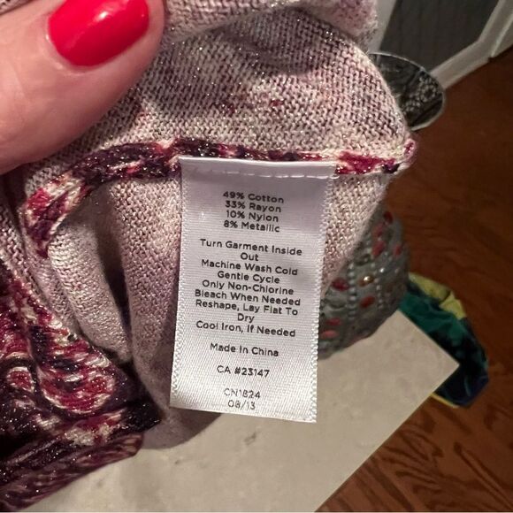 Talbots button front Sweater - Picture 3 of 6